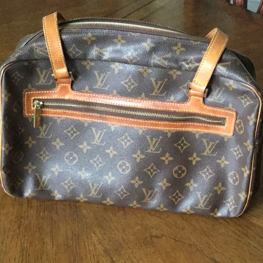 Louis Vuitton Brown Monogram Shoulder Bag